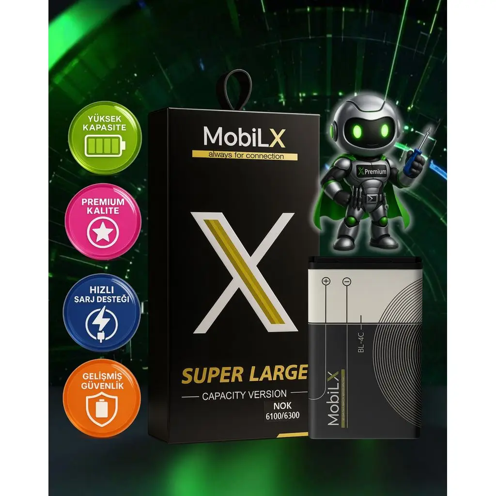 Xpremium Nokia BL-4C / 6300 / 6100 / 6101 / 6131 / X2 Batarya