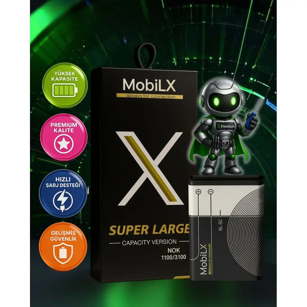Xpremium Nokia BL-5C / 6230 / N70 / 6630 Batarya