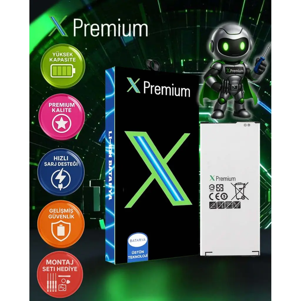 ​​Xpremium Samsung A5 2016 SM-A510 Batarya Pil – 2900 mAh