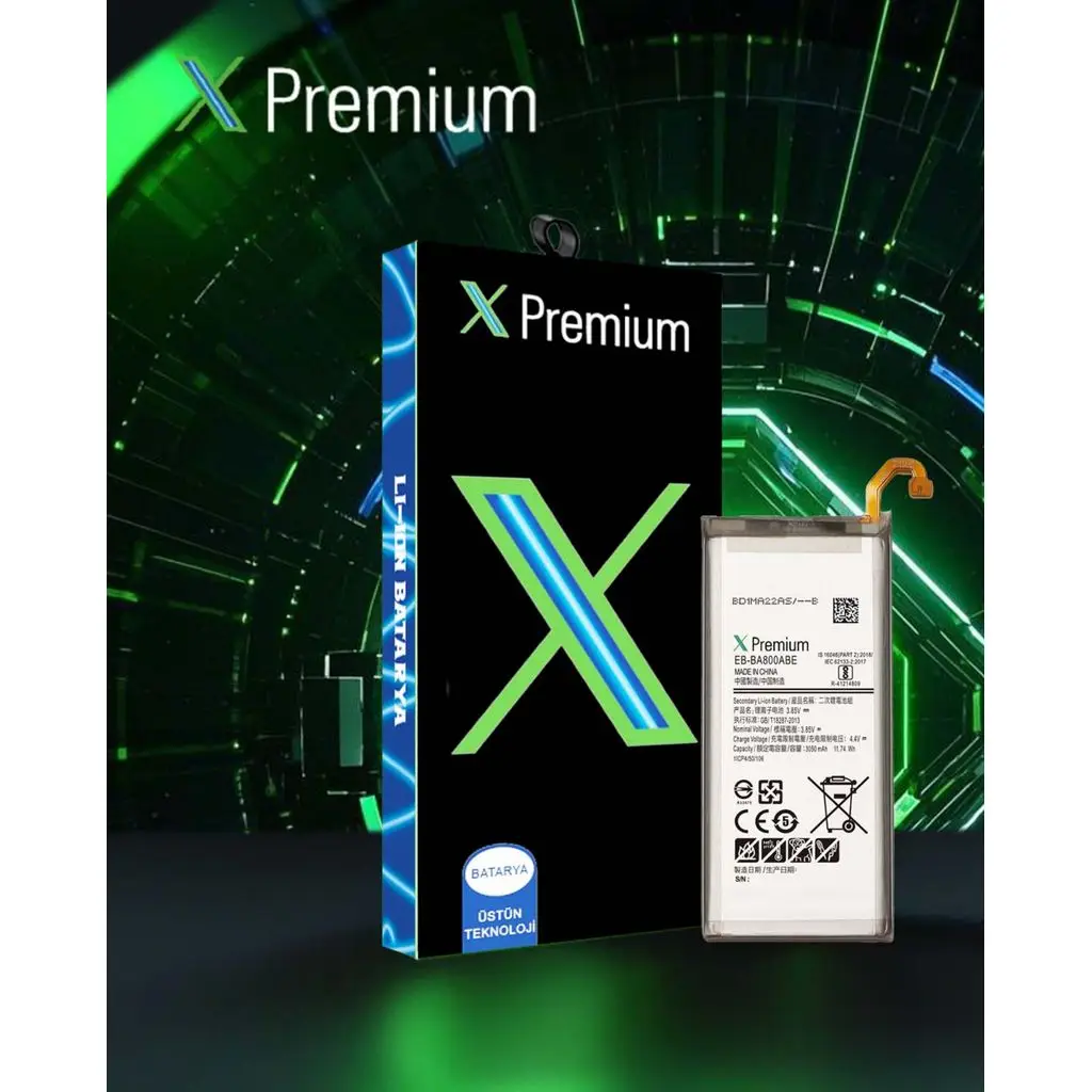 Xpremium Samsung A8 2015 SM-A800 Batarya Pil – 3050 mAh