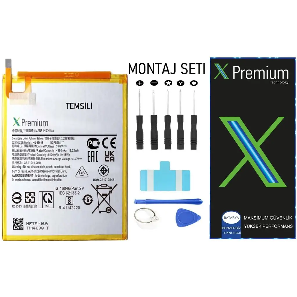 Xpremium Samsung Galaxy Tab A8 SM-T290 Batarya Pil Süper Yüksek Kalite