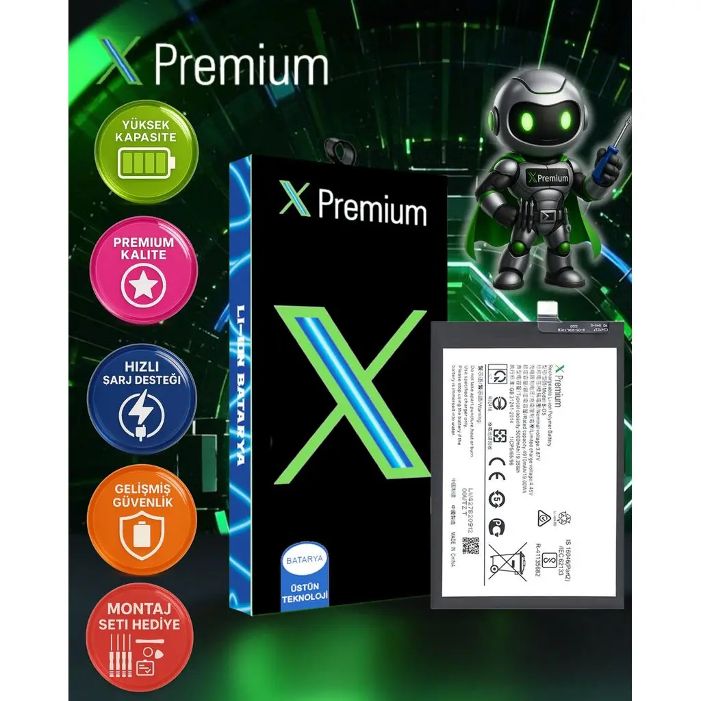 ​Xpremium Vivo Y11s / Y12s / Y20 / Y20i / Y20s Batarya Pil – Süper Yüksek Kalite | B-O5